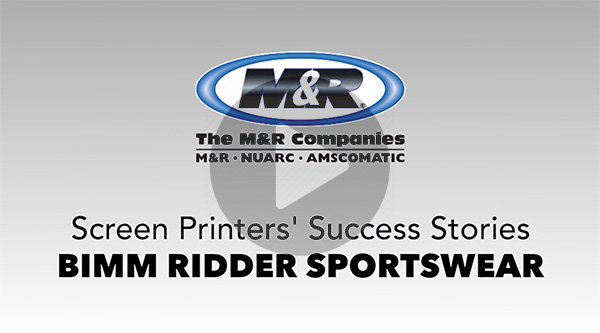 M&R Screen Printer Success Stories